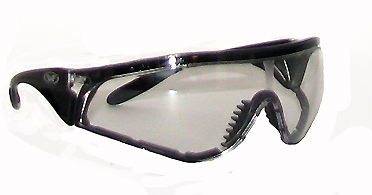 Full coverage safety glasses