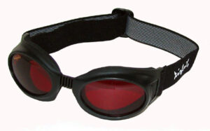 Red Devils Pitch Black Goggles
